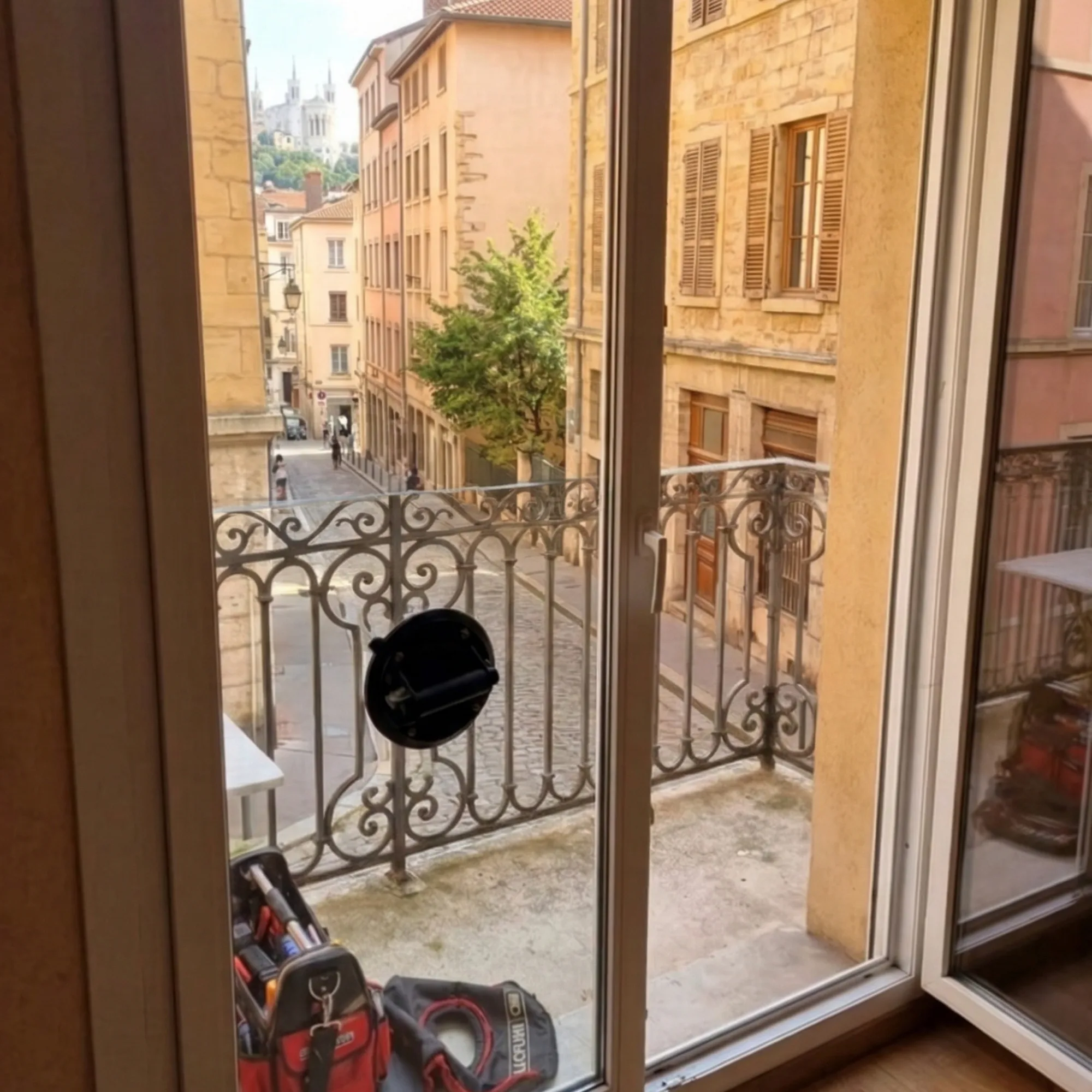 Vitrine anti-effraction feuillete SP10 P6B Versailles commerce